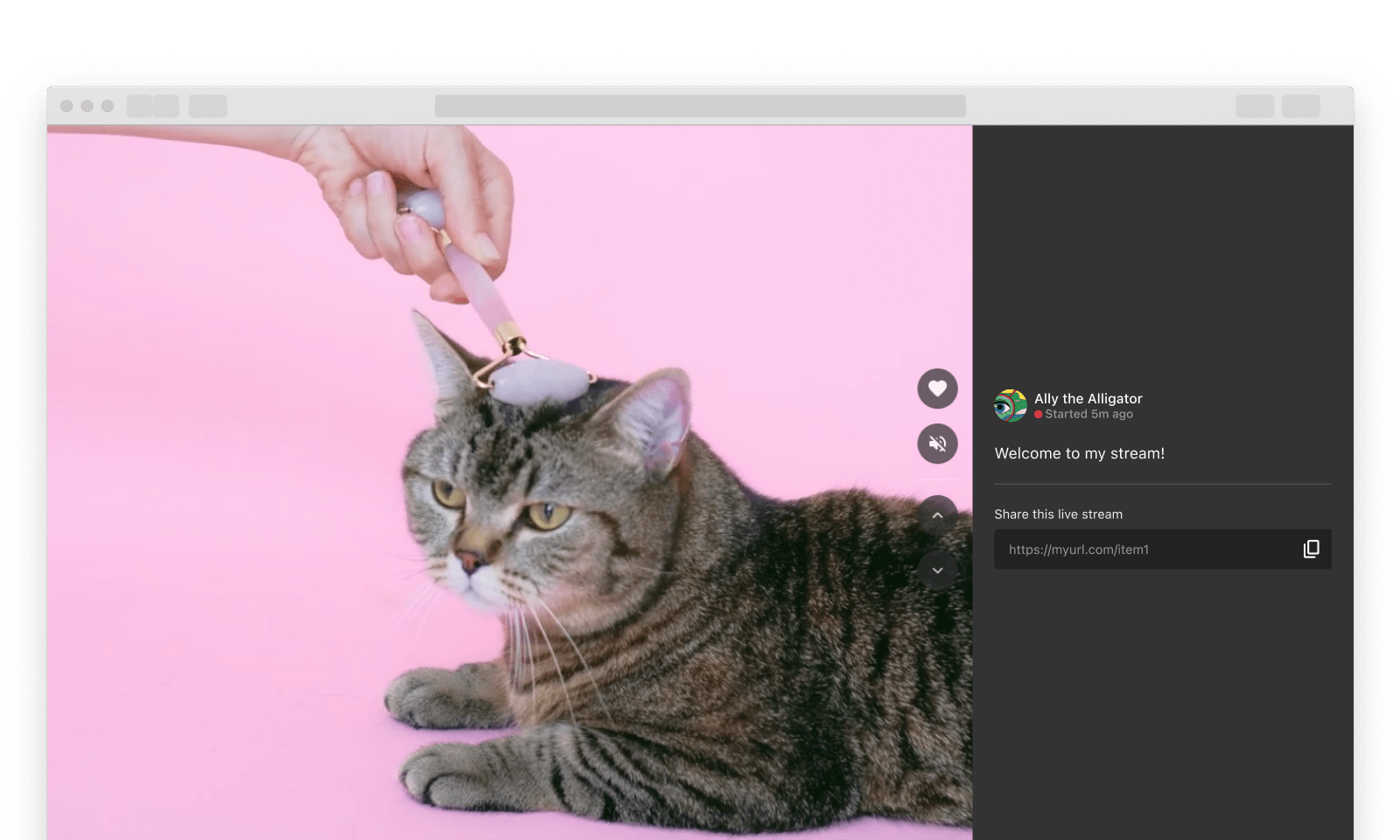 Scrolling Feed for Low-latency