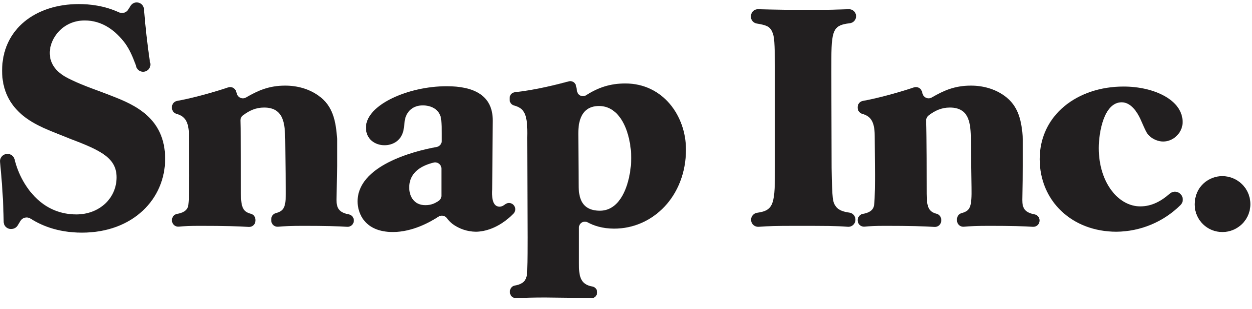 Snap Inc. is a technology company. We believe the camera presents the greatest opportunity to improve the way people live and communicate.