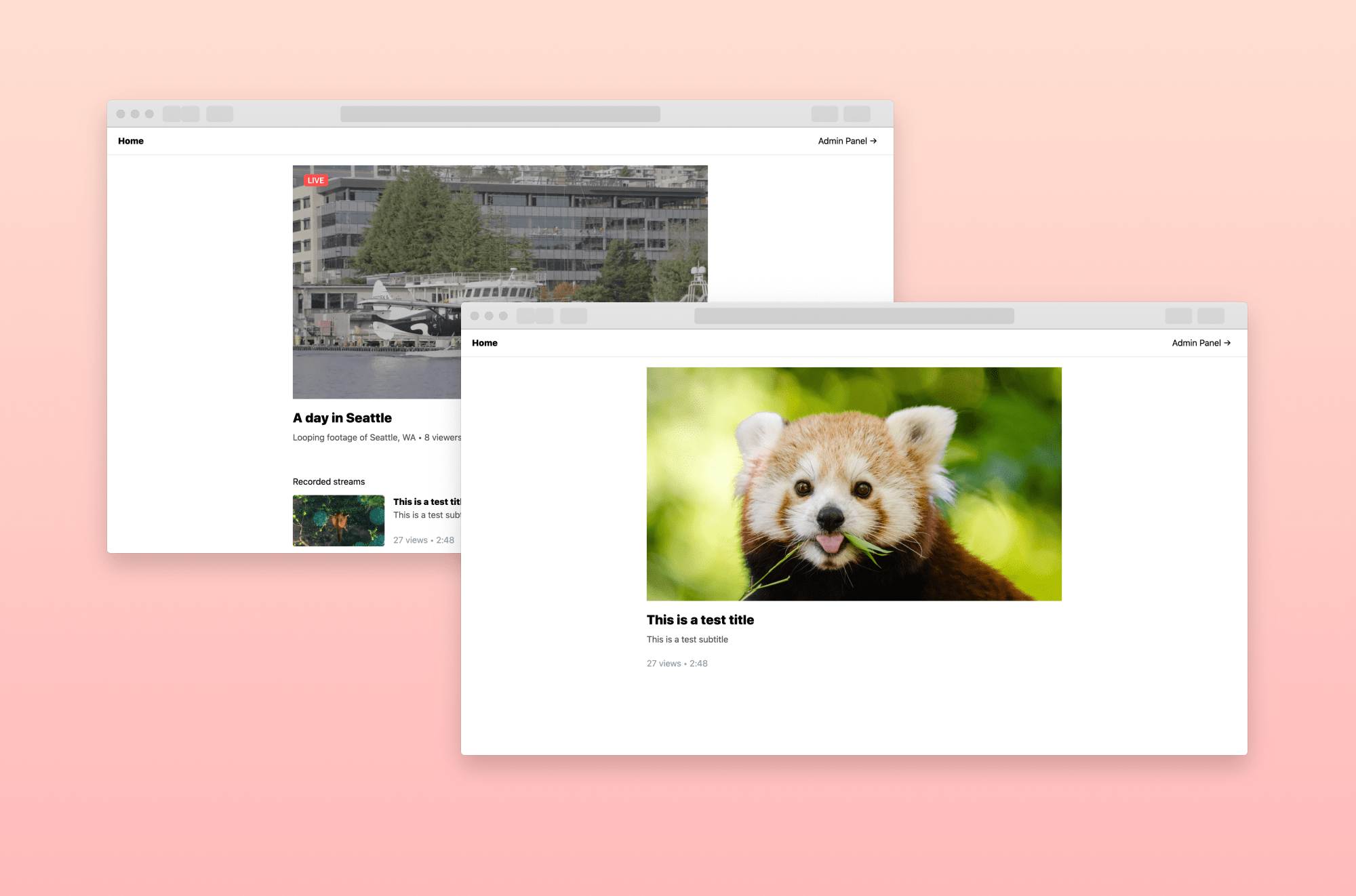 Amazon IVS Auto-record to Amazon S3 Web Demo