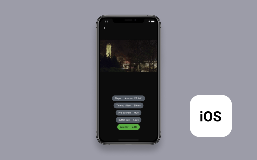 Amazon IVS Optimizations iOS Demo