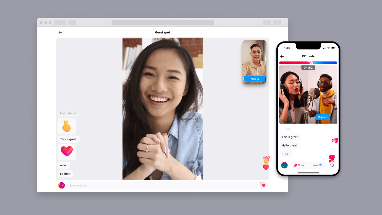 Amazon IVS Real-time for Web Demo